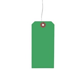 250 x Green Coloured Strung Tags 120mm x 60mm Luggage Labels Tie On Price Gift Craft Clothes