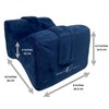 Doctor Developed Knee Pillow for Side Sleepers - Handbook Included