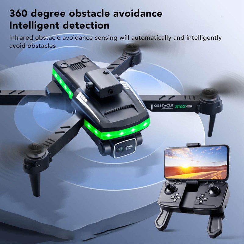 S162 RC Drone Obstacle Avoidance WIFI Drone Remote Control Quadcopter
