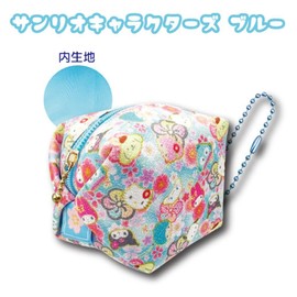 Hatayama Shoji 33202457 Mini Fuusen Pouch, Karafuru Japanese Pattern, Cinnamon Roll H 2.8 x W 2.8 x D 2.8 inches (7 x 7 x 7 cm)