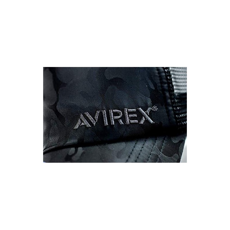 Avirex Limited Model Cap Hat Men's Black Series Black Avirex