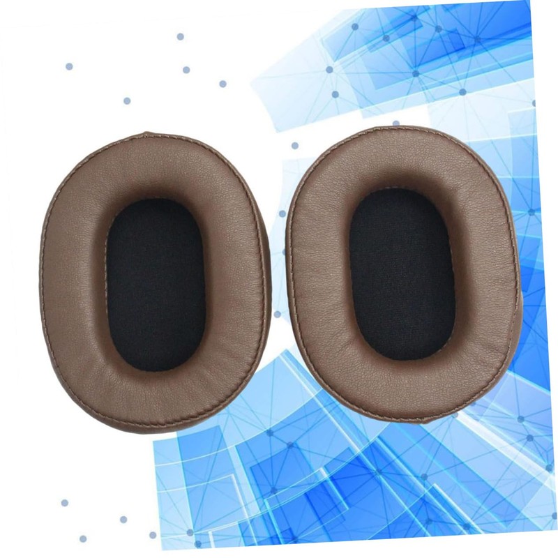 OSALADI 3 Pairs Headphone Accessories Ear Pads Cushion Leather Ear