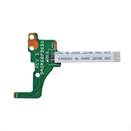 Zahara Power Button Board w/Ribbon Replacement for HP Pavilion 17-e013NR 17-e014NR 17-e016DX 17-e017CL