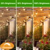 GvvooHome LED S14 Replacement Light Bulbs for Outdoor String Lights,