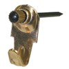 Hillman Professional Picture Hangers Brass 10 lb- 4 Pack, 122266