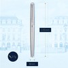 Waterman Hémisphère Rollerball Pen, Stainless Steel with Chrome Trim, Fine