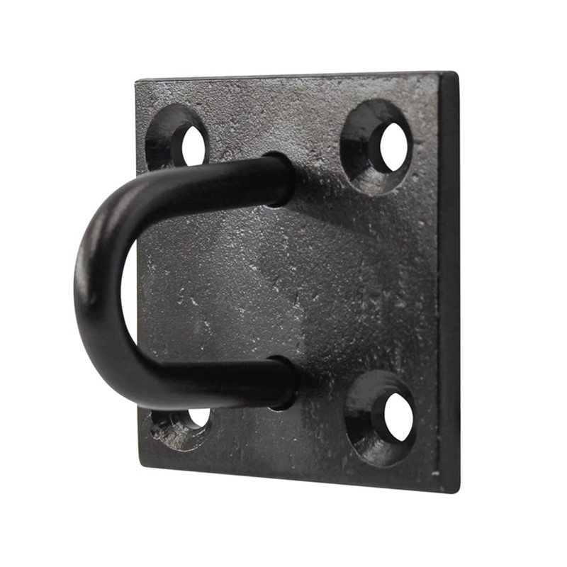 Faithfull FAICHBSTAPLE Black Japanned Steel Staple On Pre-Drilled Plate (50
