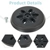 Sanding Disc 150 mm with Velcro Fastener Compatible with Bosch