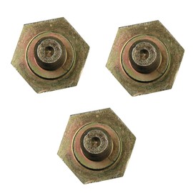 Set of 3 New Blade Bolt Fits Kubota ZD321, ZD326S Models Interchangeable with 1913-2200, K5651-343370, K5651-34370, K5651-34372