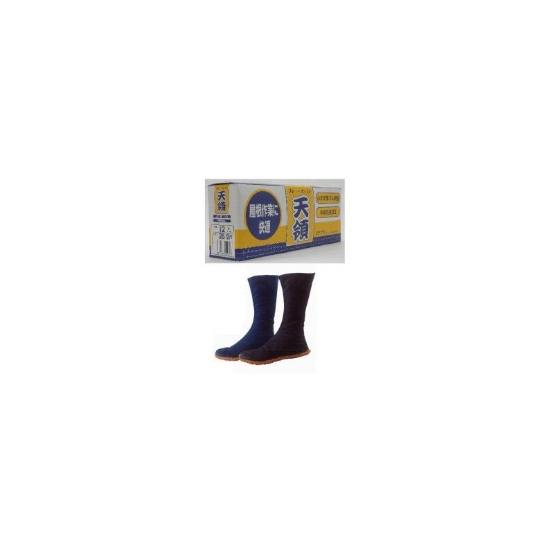 Marukatsu Tenryo Tabi (12 Sheets Kobaze) Navy Blue TN-1 9.4