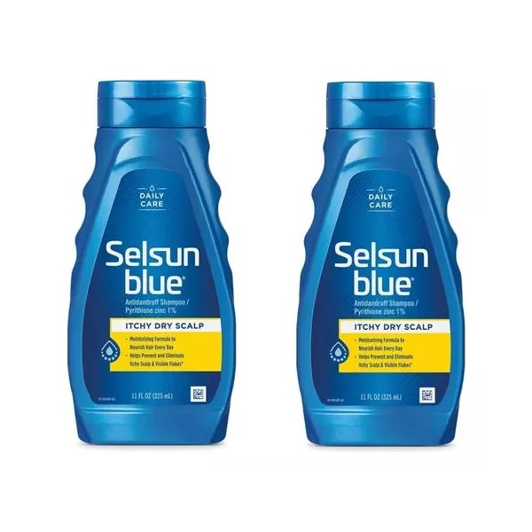 Selsun Blue Naturals Shampoo Anticaspa 325ml 2 Pzas