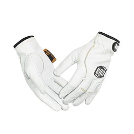 SÜA® - High-Definition TIG Welding Gloves - White Top Grain Lambskin - Aramid Fiber Sewn - Size M - (2 Pairs)