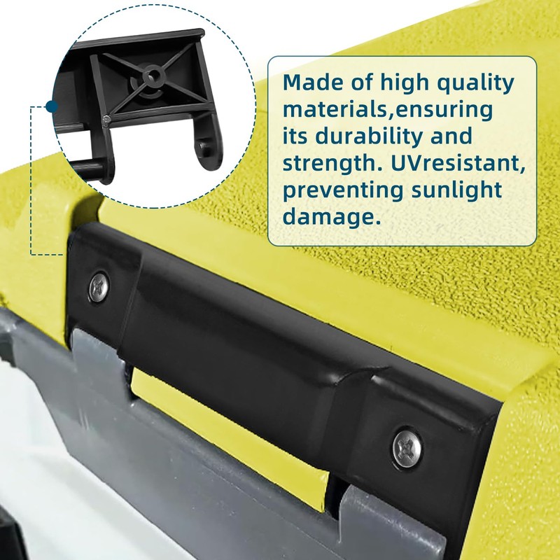 Saioagi 2PCS Cooler Snap-On Hinges Fits for Igloo Trailmate Journey
