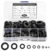 684-Piece Flat Washer Set with Plastic Box, 9 Sizes Washers