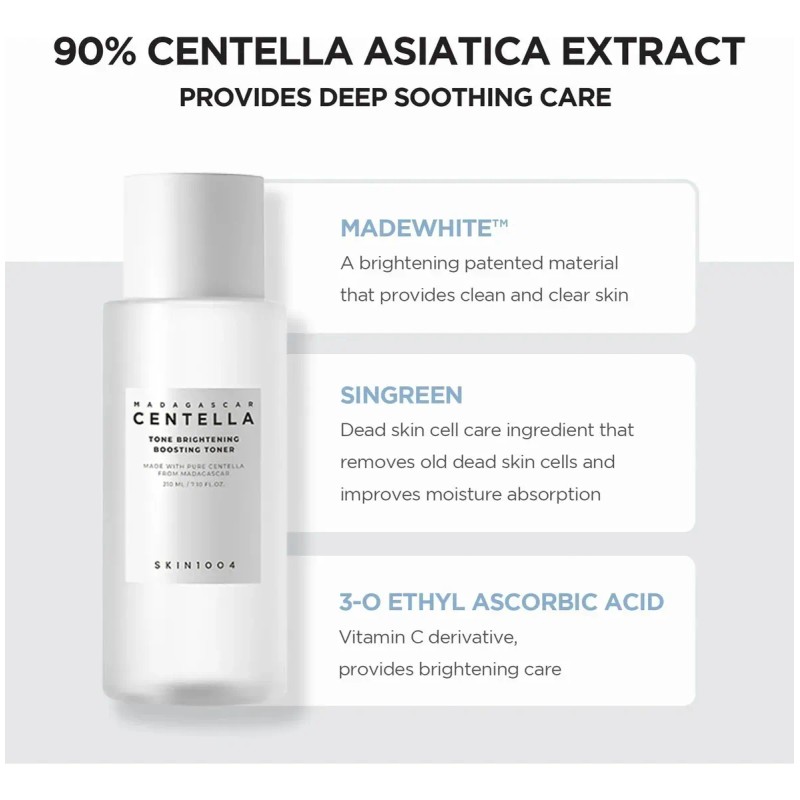 Kit Skin 1004 Madagascar Tone Brightening 4 Reducción Mancha