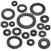 TA-VIGOR 10Pcs Rubber Flat Washers, 39mm OD, 25mm ID, 2.5mm