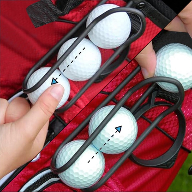 Golf Ball Holder,Golf Ball Container | Portable Quick-Draw Release Case
