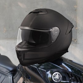 Motorcycle Helmet Visor for FF808, Motorcycle Helmet Visor, Motorcycle Wind Shield Helmet Lens Visor Shield, Full Face Fits Stream II (Clear)