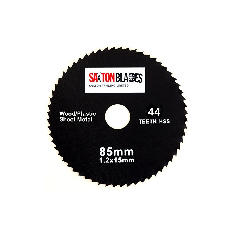 Saxton 85mm HSS Circular Saw Blade Pack A Worx Worxsaw
