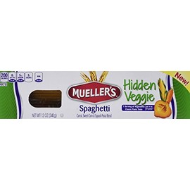 Mueller's Hidden Veggie Pasta, Spaghetti, 12 Ounce (Pack of 6)