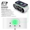 CSL - Digital Alarm Clock with Wireless Charging - Large