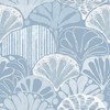 Blue Wallpaper Peel and Stick Wallpaper 17.3"x393" Boho Contact Paper