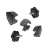 Football Visor Clips Football Visor Helmet Clips - Universal Fit