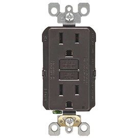 15a Brown Soft Gfci Outlet