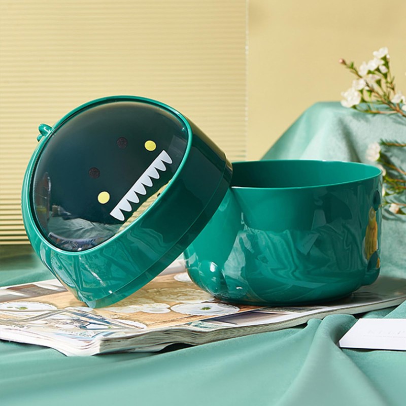Tissting Mini Trash Can with Lid, 20 x 16cm /16