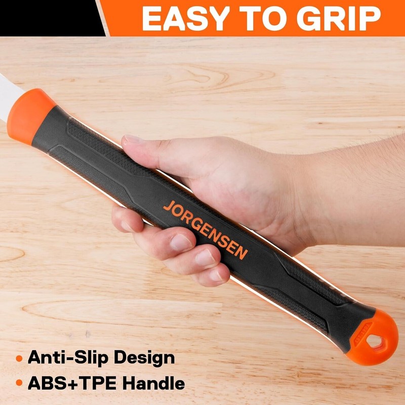 JORGENSEN Japanese Pull Saw 10''Double Edge Hand Saw 7-12 &