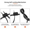 Heavy Duty Zip Tie -6pcs black