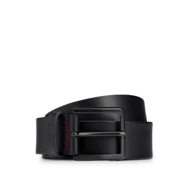 HUGO Gionio Men's Belt Size 40 (Gionio_sz40) - Black (Black 001) Plain, size: 85