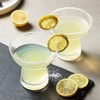 Lysenn Stemless Margarita Glasses Set of 2 - Elegant Vertical