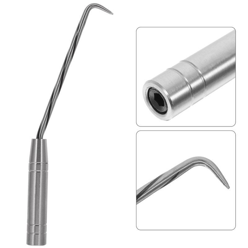 Housoutil Steel Hook Hooks Steel Curved Wire Tie Down Reinforcement