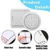 Kumihimo Disk Set,4 PCS Round and Square Braiding Disk Versatile