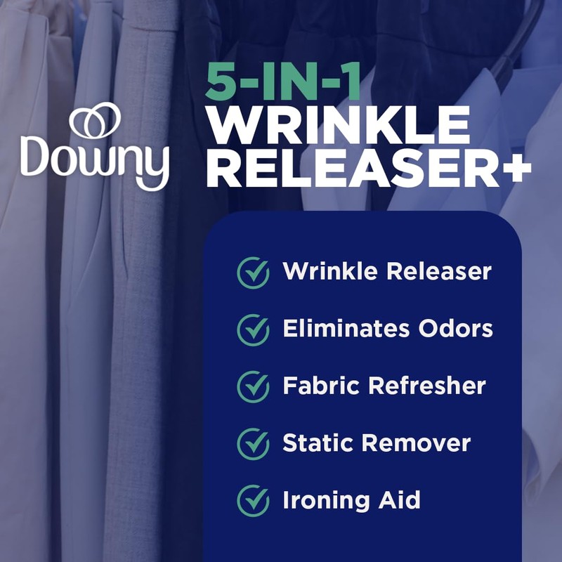 Downy Wrinkle Release Spray, Travel Size Spray, All In One