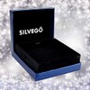 SILVEGO Women's Anklet 925 Sterling Silver with Anchor Pendant, Silver,