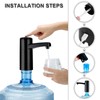 Wireless Rechargeable USB Electric Drinking Water Pump Dispenser Portable Drinkware