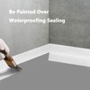 Silicone Waterproofing Membrane for Shower Floors, Walls, Countertops Joints (49Ft