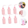 BIUDECO 6pcs Empty Plastic Bottles Squeeze Bottles Eyelashes Cleaning Tool