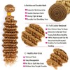 28 30 32 Inch Honey Blonde Bundle Color #27 Deep