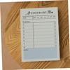 TEHAUX 6pack Daily Planner Notepad Compact To-do List Notebooks Page