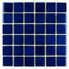 Premium Quality 2" x 2" Cobalt Blue Square Pattern Porcelain