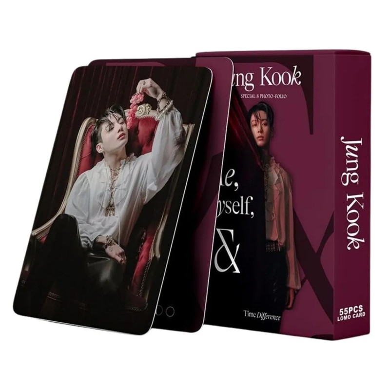 55 Photocards - Me, Myself & Jungkook