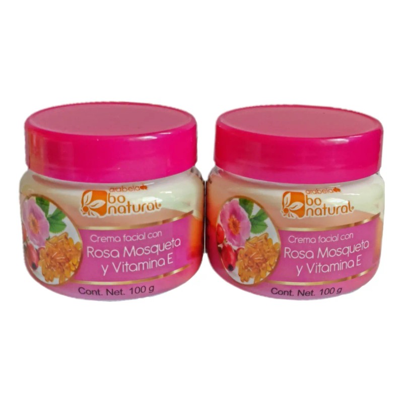 Arabela Combo Set Cremas Faciales Rosa Mosqueta Vitamina
