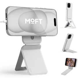 MOFT Smartphone Stand, Powerful Magnetic Stand, 7 Changes Multi-Stand, Mobile Stand, Tripod Stand, Compatible with All Models, Iron Ring, MOVAS™ Material, Durable, Multiple Angle Adjustment, Thin,