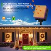 Brightever Solar Fairy Lights for Outside Waterproof, 4-Pack Total 160FT