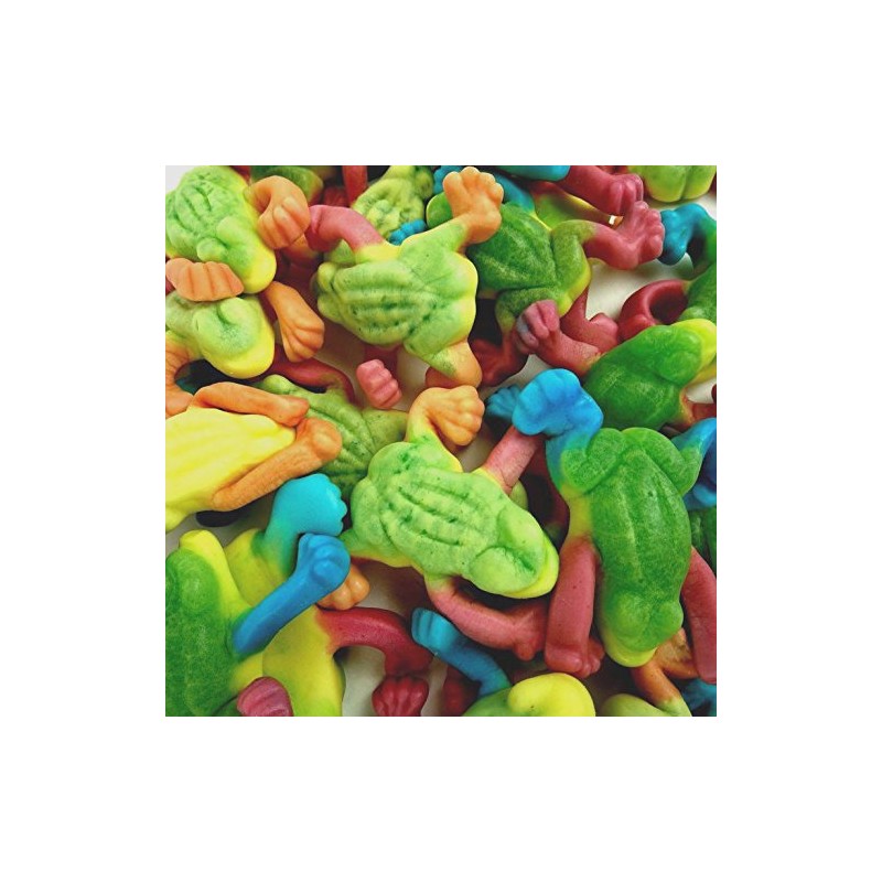 Gummy Frogs Candy 2.2 Pounds - Weird Reptile Amphibian Candy