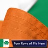 G128 Ireland Irish Shamrock Flag | 3x5 Ft | LiteWeave