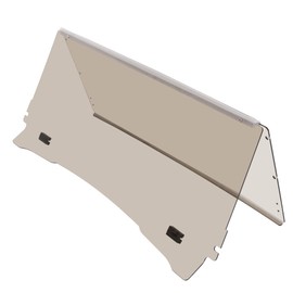 HECASA Windshield Compatible with 1994-2013 EZGO TXT & Medalist Gas or Electric Golf Cart Flip Windscreen